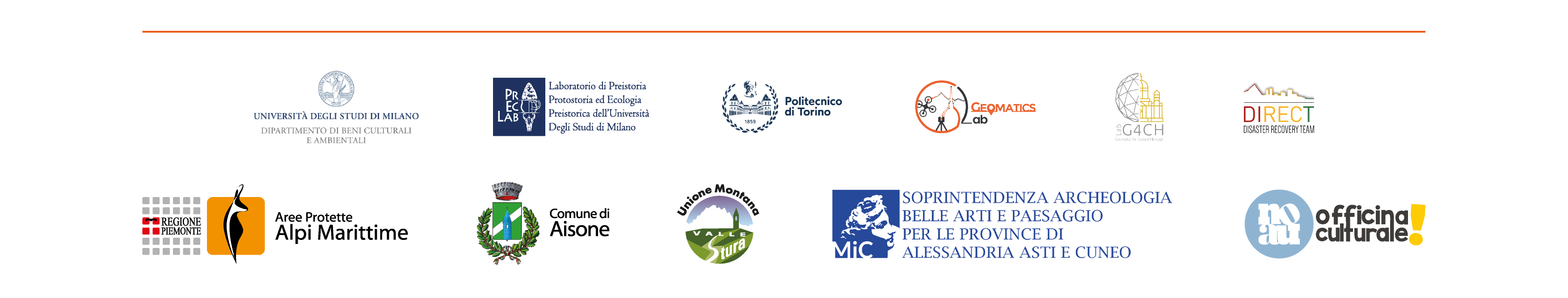 I loghi dei partner di progetto.