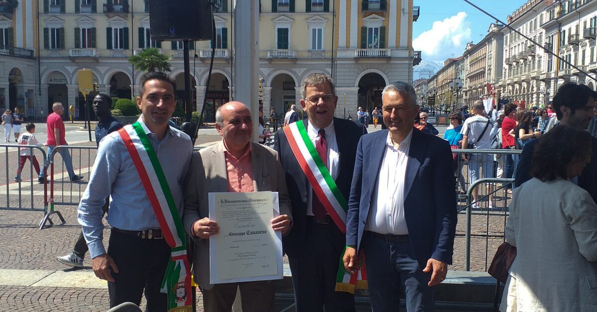 Canavese tra i sindaci di Valdieri ed Entracque, Guido Giordana e Gian Pietro Pepino, e il presidente del Parco Piermario Giordano.