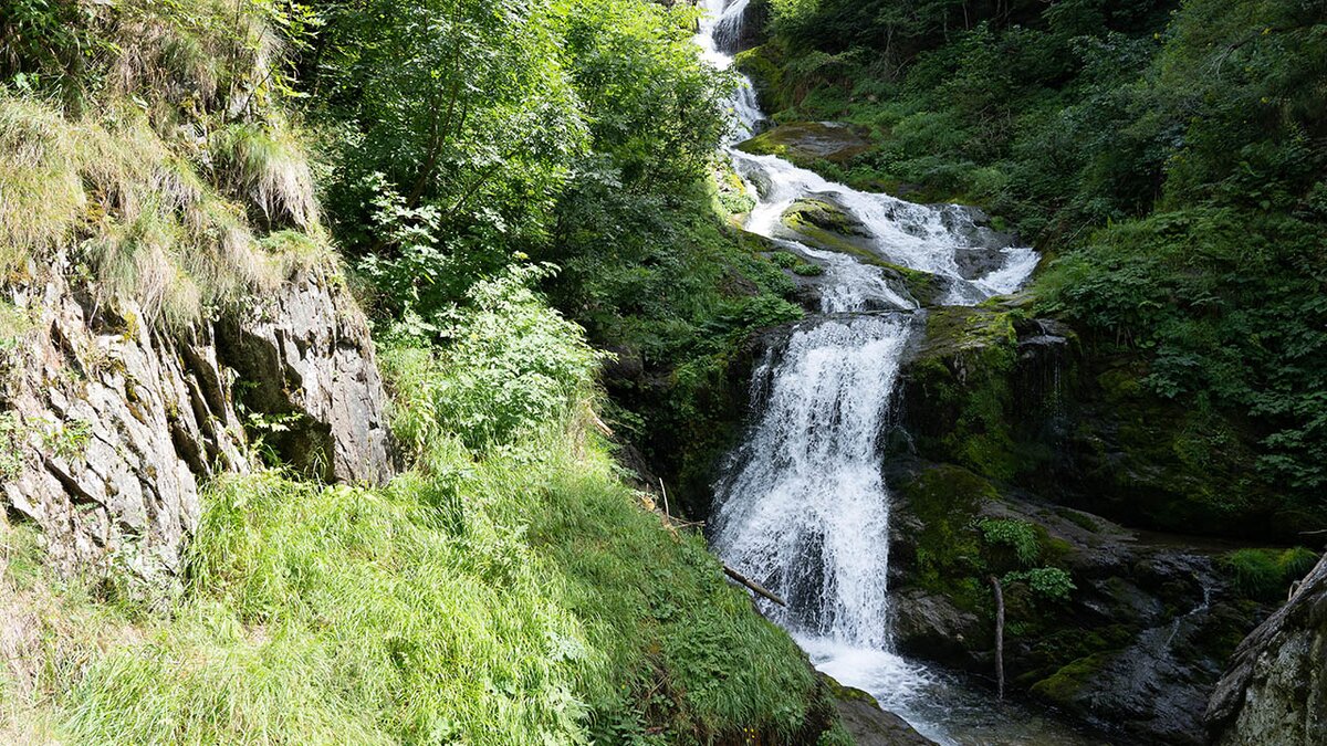 Fotografia: la cascata del Saut.