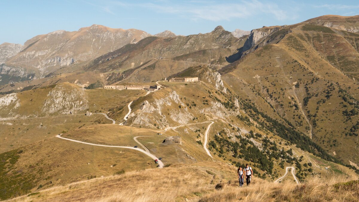 Nella fotografia: il Colle di Tenda dall'alto | G. Cavagnino.