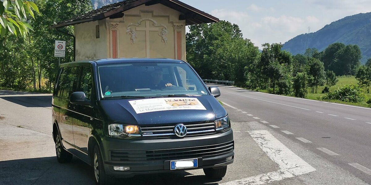 Nella fotografia: la navetta del Parco a Valdieri | G. Bernardi.