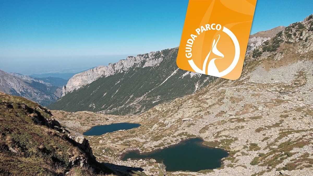 I laghi superiore e inferiore del Frisson visti dal colletto che conduce alla cima del Frisson | M. Dalmasso