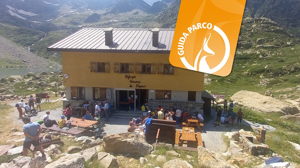 Fotografia di E. Resta del rifugio Genova Figari