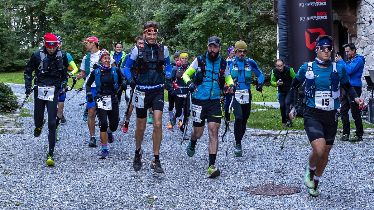 Nella fotografia: i corridori alla partenza a Terme di Valdieri | E. Giordanengo.