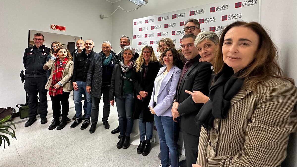 Consiglieri della Commissione Ambiente e partner del progetto LIFE WolfAlps EU in Consiglio