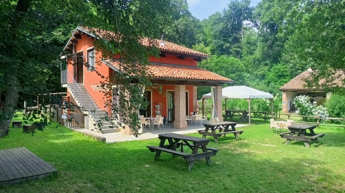 La Foresteria dell'Oasi. Fine della descrizione.