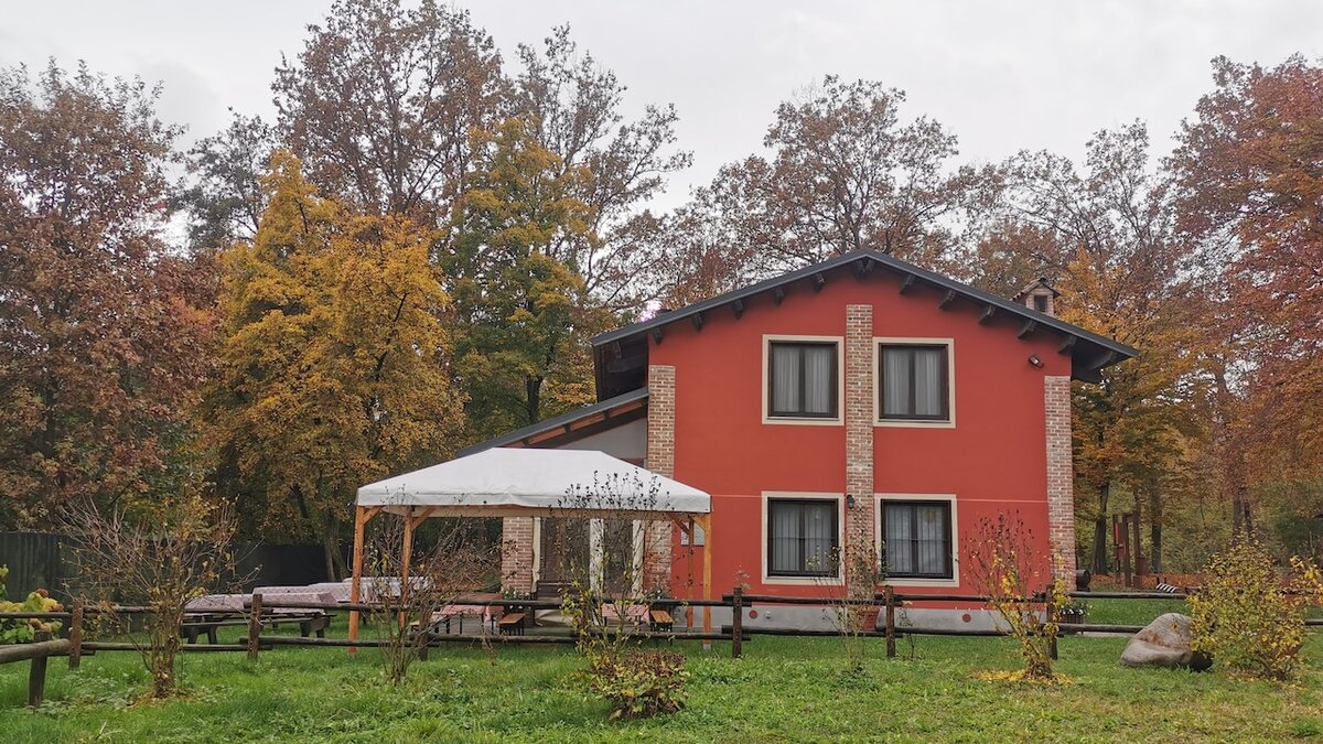 Nella foto la La Foresteria dell'Oasi fine descrizione foto.